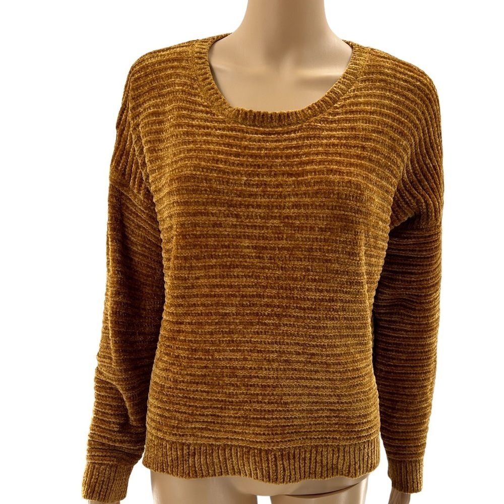 Pink Rose Sweater Gold Size L